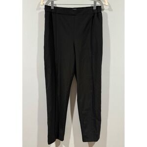 M.M.LaFleur Women's Black Dress Pants Pull On‎ Zip Pockets Career Size 4